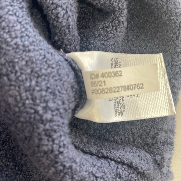 Express Turtleneck Sleeveless Fitted Sweater in Slate Blue -Small - Picture 10 of 10